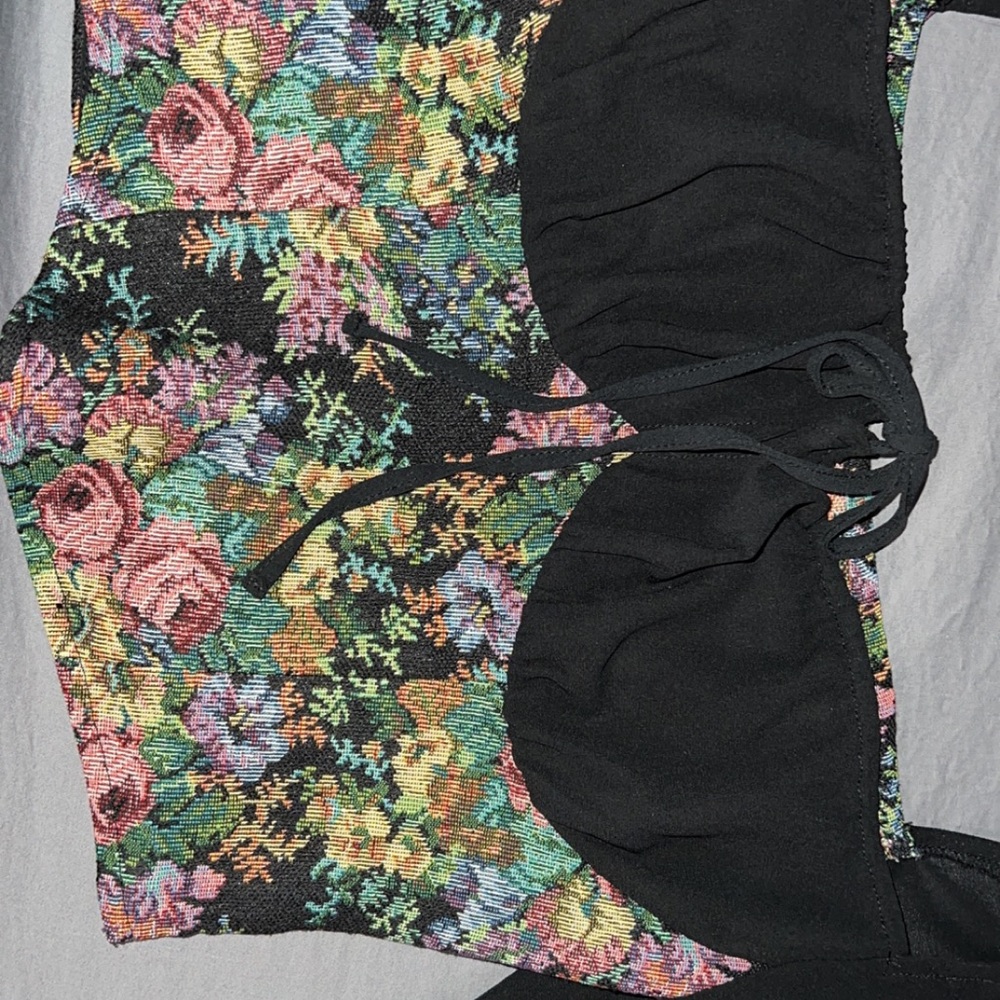 Corset crop top